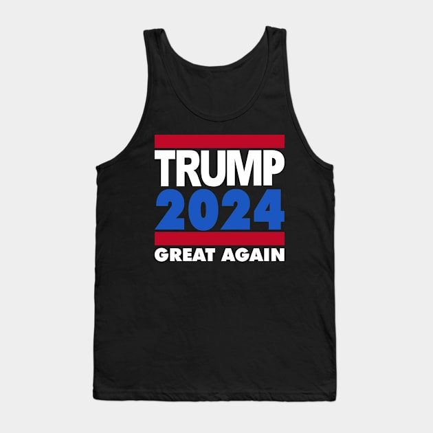 TRUMP 2024 GREAT AGAIN Tank Top by RboRB